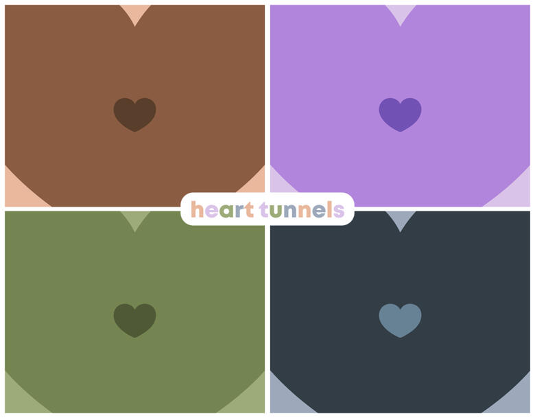 ꒰F2U꒱ 💗 Heart Tunnel Stingers 💗 By Wispy 🥐